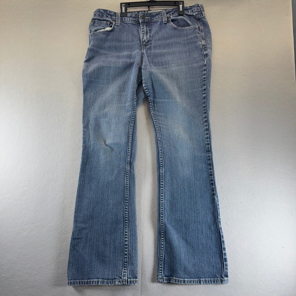 Signature by Levi Strauss & Co Womens Low Rise Bootcut Jeans Medium Wash Denim